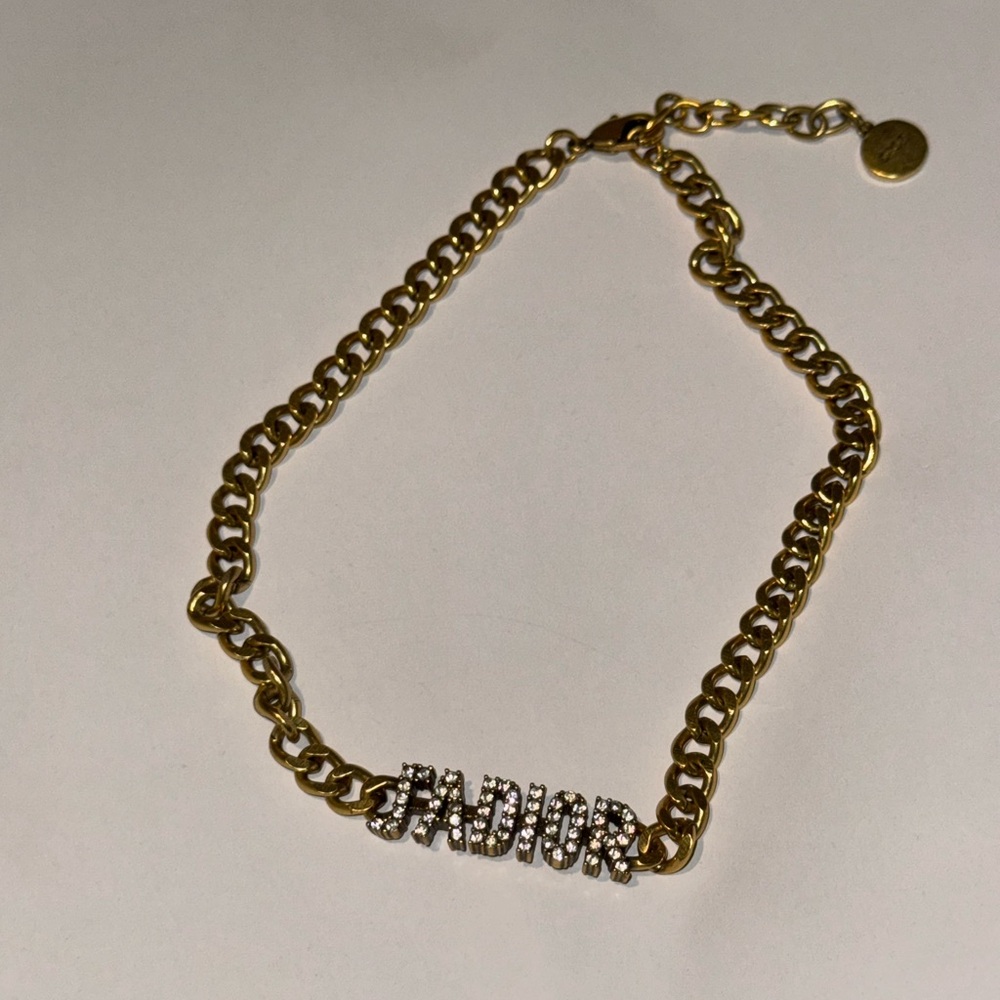 Dior necklace with Crystal Accents Jadior